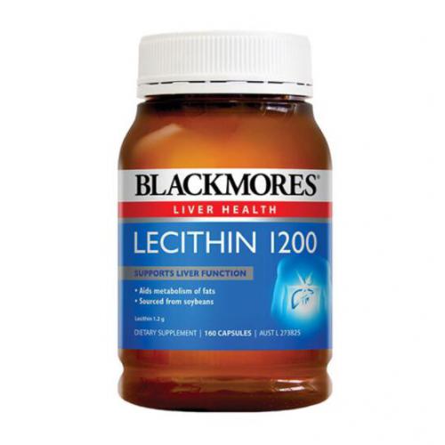 葆丽美 卵磷脂胶囊 1200毫克 160粒 Blackmores lecithin 1200