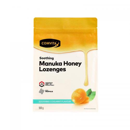 【保健品专区】Comvita 康维他 麦卢卡蜂蜜蜂胶润喉糖(薄荷味） 500克 【热销推荐】
