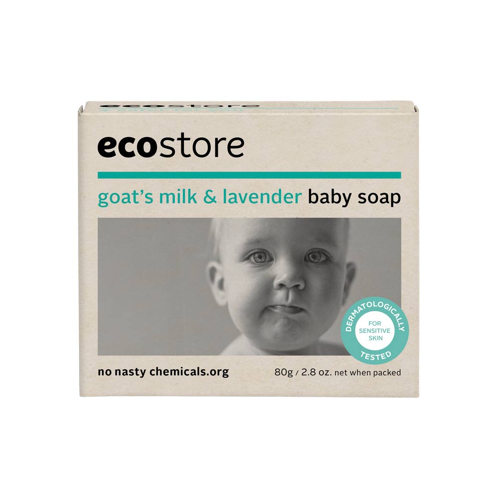 【儿童专区】Ecostore 宜可诚 宝宝薰衣草羊奶香皂 80g