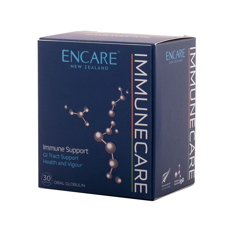 【保健品专区】Encare 口服活性耳牛球蛋白免疫胶囊 成人版 3岁以上可用 30粒